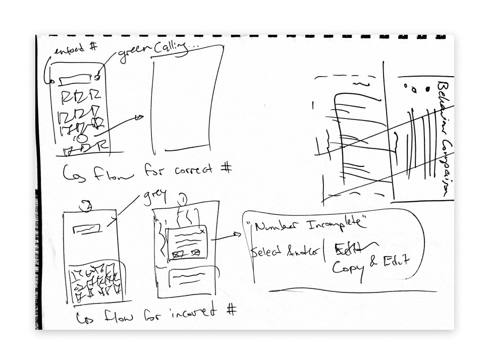Second set of sketches for this redesign.